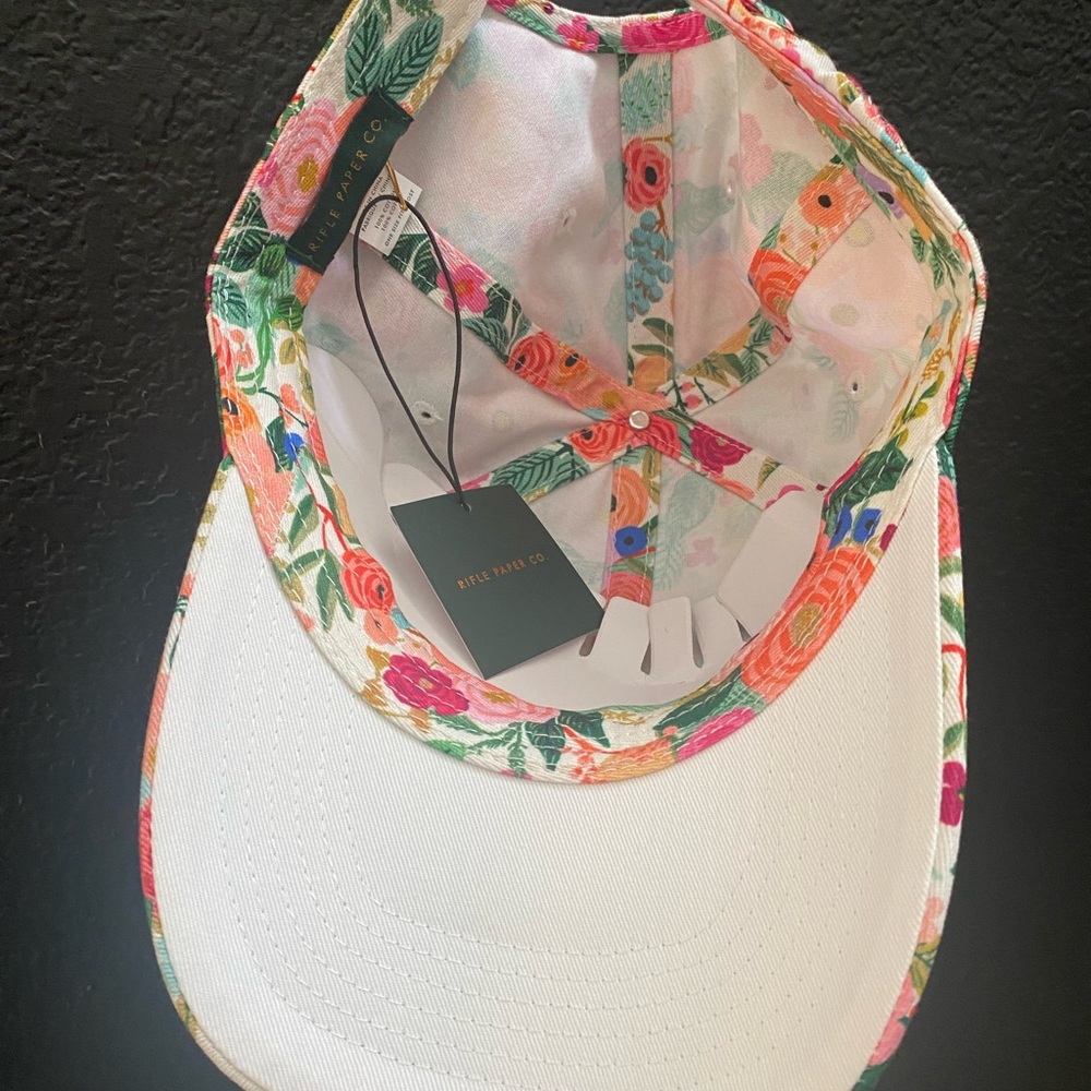 Rifle Paper Co. Colorful Floral Women’s Hat - Picture 2 of 3
